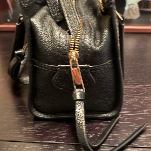 Marc Jacobs Black Satchel with Gold Hardware - Picture 5 of 5